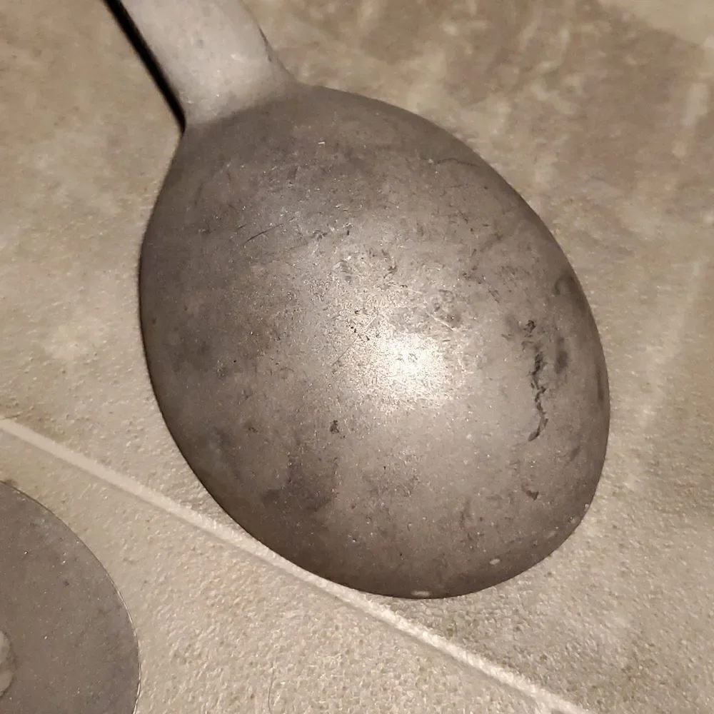 Vintage Aluminum Spoon & Fork Set